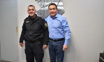 Policía de Florencio Varela salvó la vida de un niño que se atragantaba